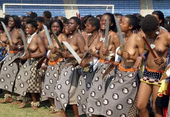 gente africana desnuda